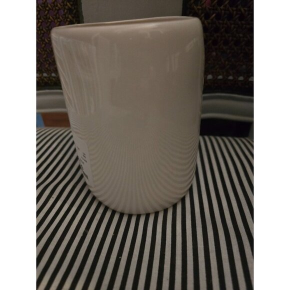 NWT Rae Dunn Halloween Boo Coffee Mug White Black Writing 2020 - Picture 8 of 11